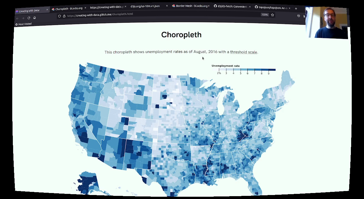 D3.js Choropleth Map Code Walkthrough